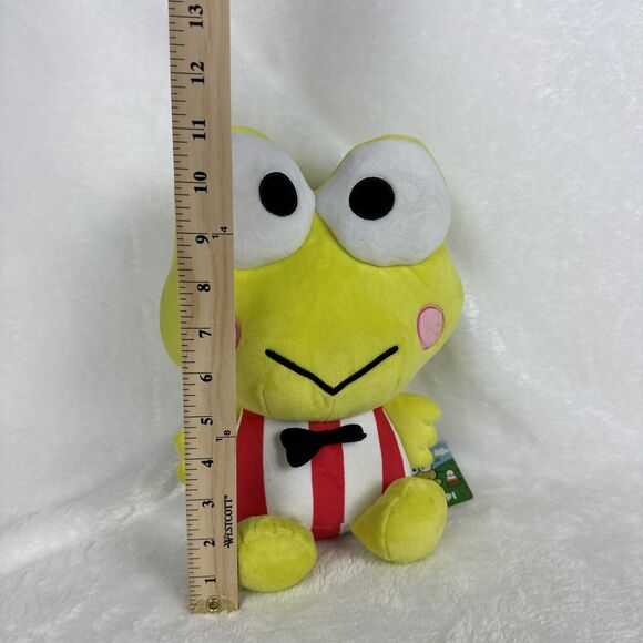 12” Keroppi Sanrio 2023 Frog Kawaii Plush Stuffed Animal Toy Doll Hello Kitty - Picture 12 of 12